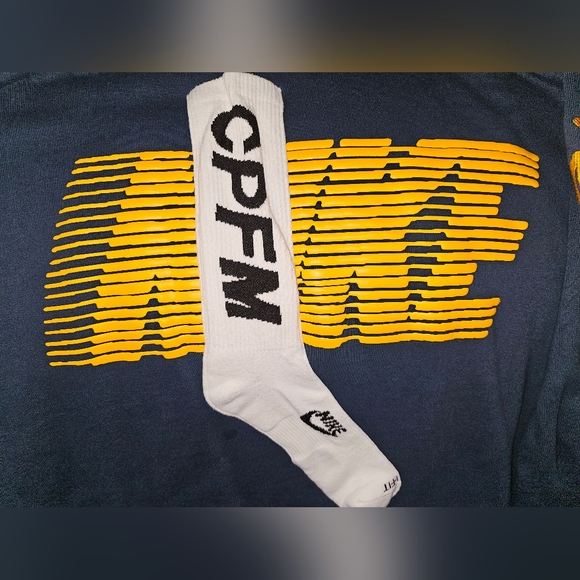 Nike Cactus Plant Flea Market. CPFM XL Fleece Crewneck Sock - Picture 10 of 11